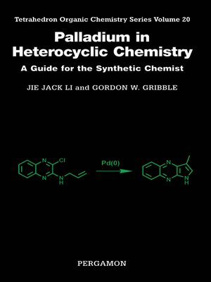cover image of Palladium in Heterocyclic Chemistry